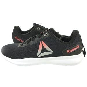 New Reebok Women's  Dart Trail Lace-up Sneaker Shoe Black Pink 6